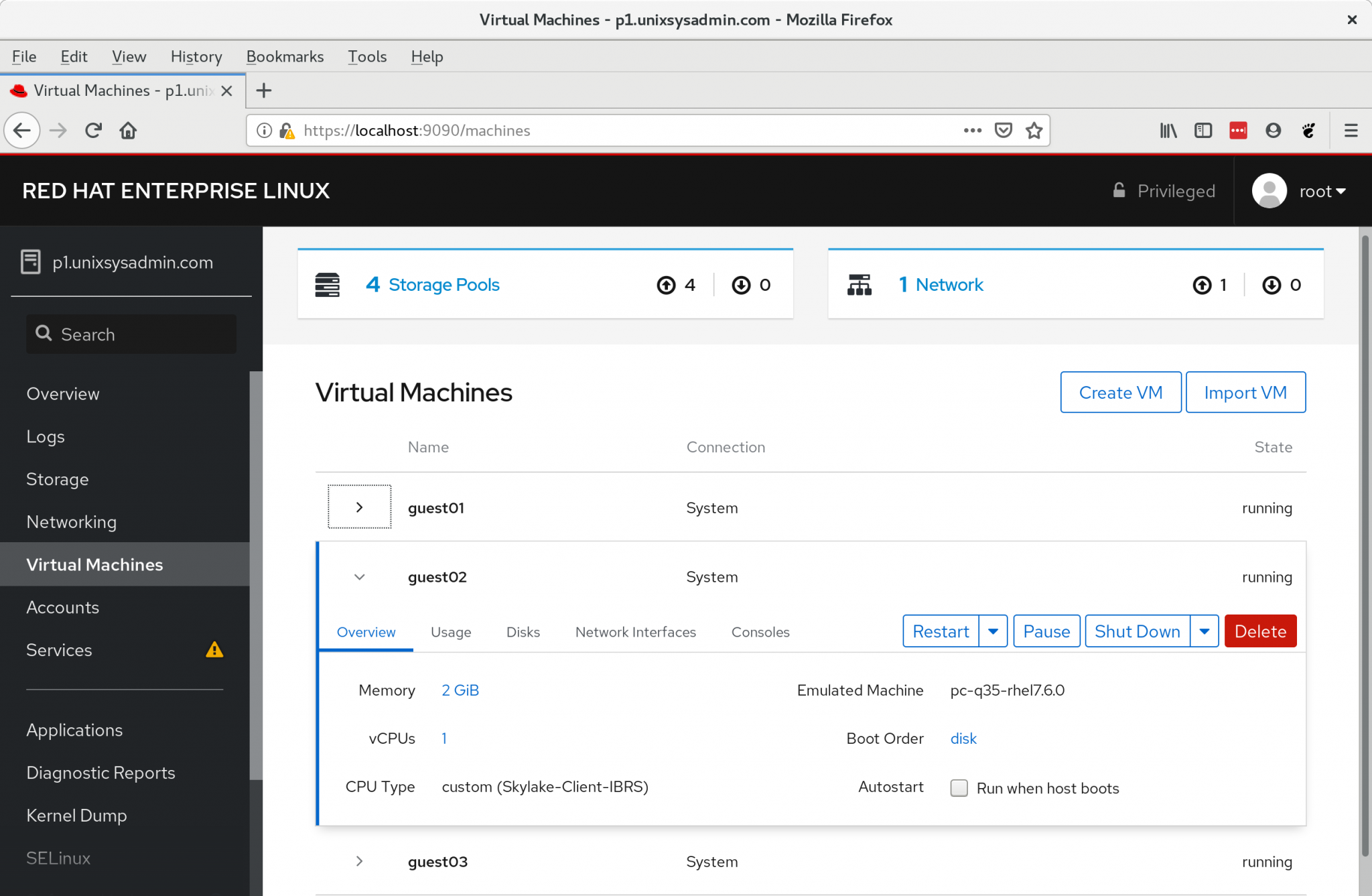 RHEL 8 QCOW KVM Unixsysadmin