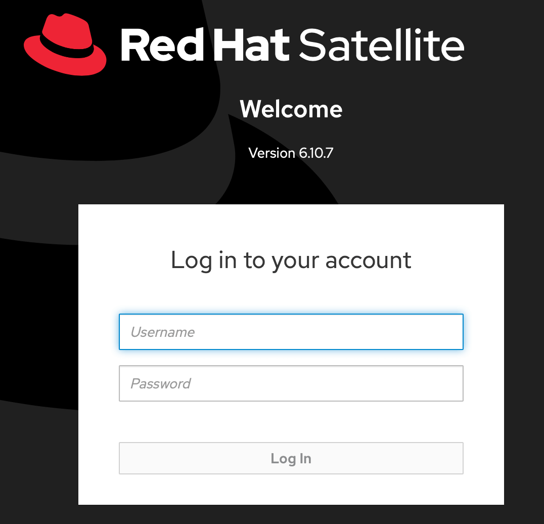 redhat satellite 6.10